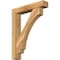Ekena Millwork Imperial Block Rough Sawn Bracket w/ Offset Brace, Western Red Cedar, 6"W x 30"D x 38"H BKT0604X30X38IMP05RWR - alternate 1